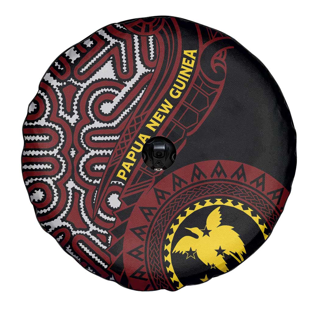 Papua New Guinea Oro Tapa Motif Spare Tire Cover Special