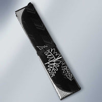 New Zealand Lawn Bowls Personalized Auto Sun Shade Wrap-Around Silver Fern - Polynesian Pride