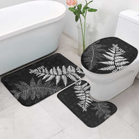 New Zealand Lawn Bowls Personalized Bathroom Set Wrap-Around Silver Fern - Polynesian Pride
