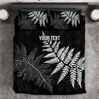 New Zealand Lawn Bowls Personalized Bedding Set Wrap-Around Silver Fern - Polynesian Pride