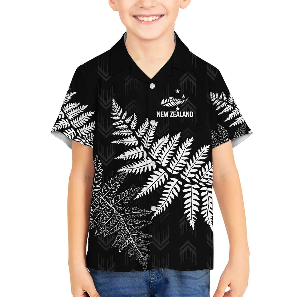 New Zealand Lawn Bowls Personalized Family Matching Summer Maxi Dress and Hawaiian Shirt Wrap-Around Silver Fern - Polynesian Pride