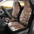 Aloha Vintage Quilt Car Seat Cover Hawaiian Seamless - Brown LT7 - Polynesian Pride