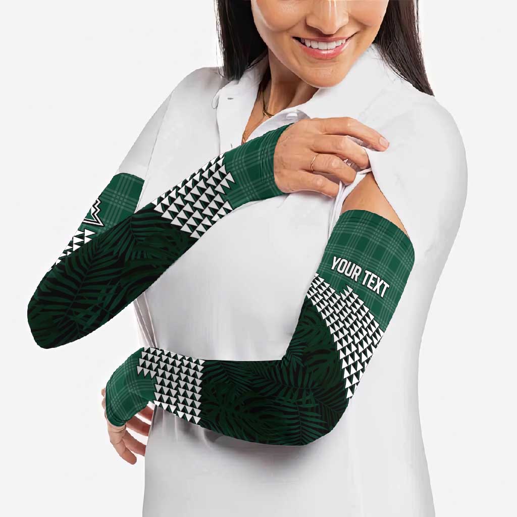 Rainbow Warriors Hawaii Personalized Palaka Arm Sleeves - Polynesian Pride