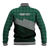 Rainbow Warriors Hawaii Personalized Palaka Baseball Jacket - Polynesian Pride