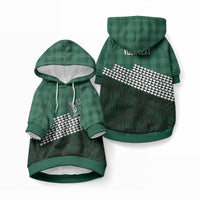 Rainbow Warriors Hawaii Personalized Palaka Pet Hoodie