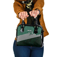 Rainbow Warriors Hawaii Personalized Palaka Shoulder Handbag - Polynesian Pride