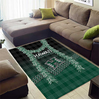 Rainbow Warriors Hawaii Palaka Area Rug Maile Lei - Polynesian Pride