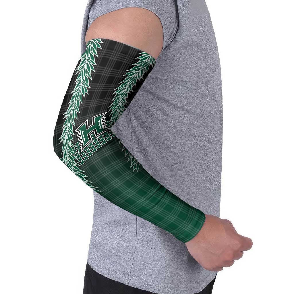 Rainbow Warriors Hawaii Palaka Arm Sleeves Maile Lei - Polynesian Pride