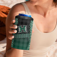 Rainbow Warriors Hawaii Palaka 4 in 1 Can Cooler Tumbler Maile Lei - Polynesian Pride
