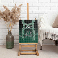 Rainbow Warriors Hawaii Palaka Canvas Wall Art Maile Lei - Polynesian Pride