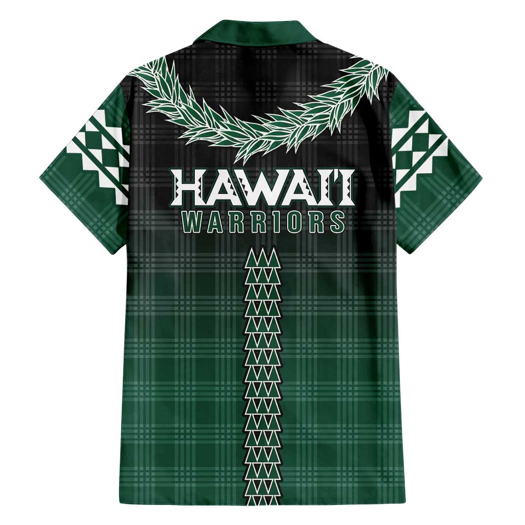 Rainbow Warriors Hawaii Palaka Family Matching Mermaid Dress and Hawaiian Shirt Maile Lei - Polynesian Pride