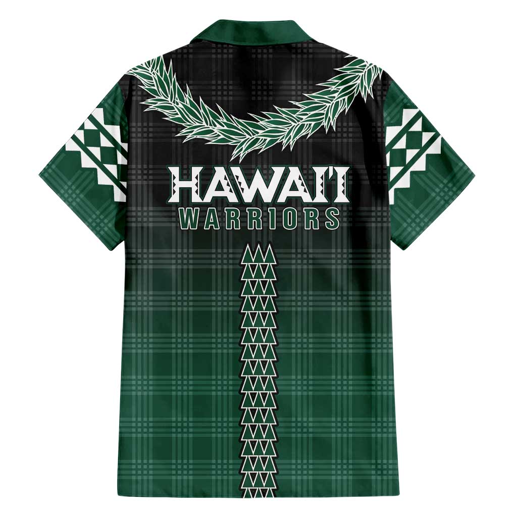 Rainbow Warriors Hawaii Palaka Family Matching Summer Maxi Dress and Hawaiian Shirt Maile Lei - Polynesian Pride