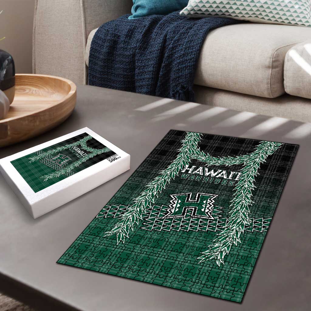 Rainbow Warriors Hawaii Palaka Puzzle Maile Lei - Polynesian Pride