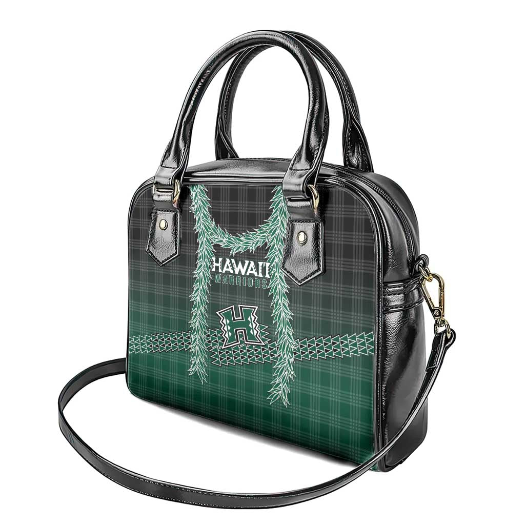 Rainbow Warriors Hawaii Palaka Shoulder Handbag Maile Lei - Polynesian Pride