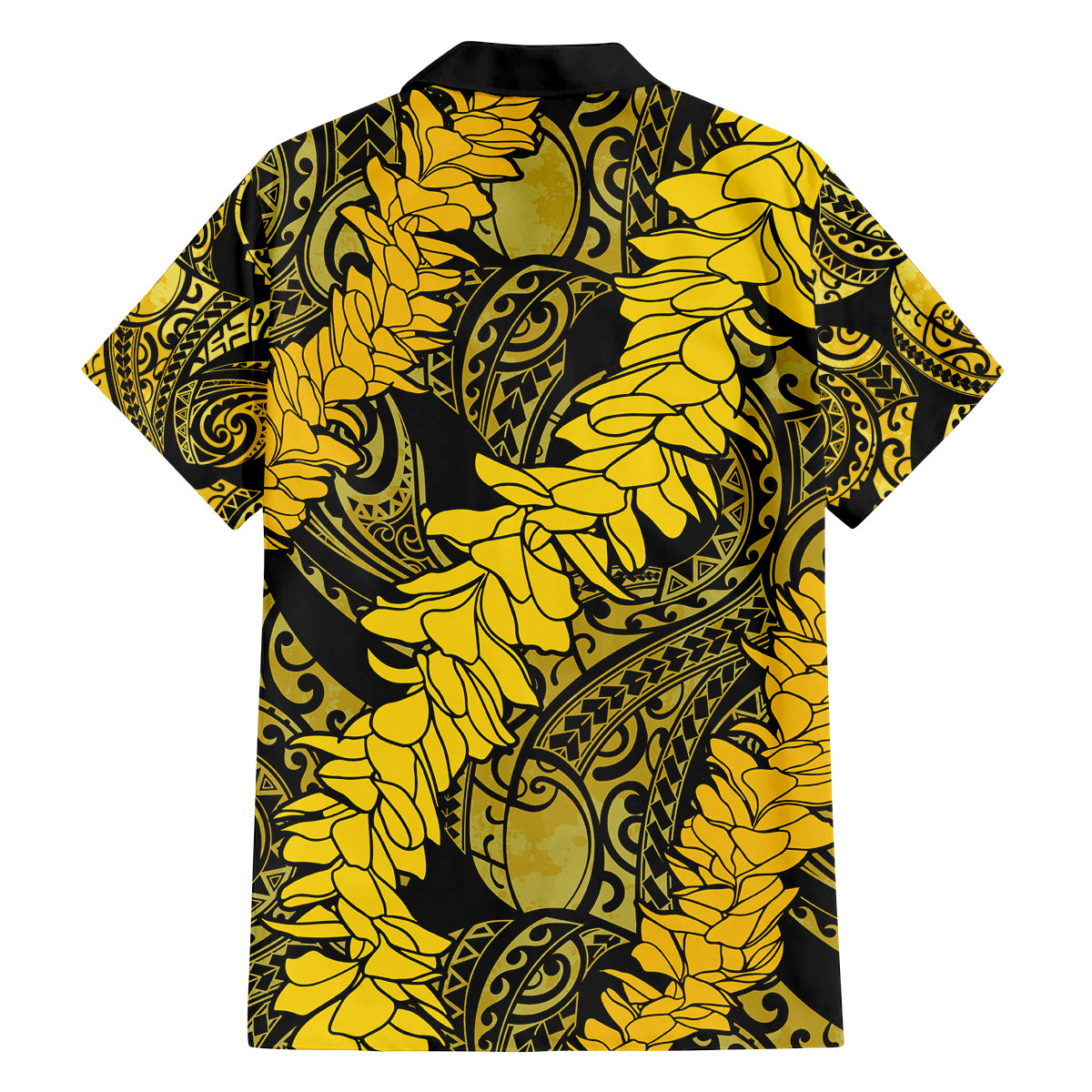 Hawaii Oahu Ilima Lei Family Matching Long Sleeve Bodycon Dress and Hawaiian Shirt LT7 - Polynesian Pride