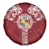 Tonga Independence Day Spare Tire Cover Tongatapu Lion Ngatu Motifs