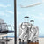 Polynesia Plumeria Lei Luggage Cover White Curves Motif