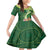 Fiji Ballantine Memorial High School Personalised Family Matching Mermaid Dress and Hawaiian Shirt Masi Tapa Mix Plumeria