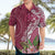 Fiji Adi Cakobau School Personalised Hawaiian Shirt Masi Tapa Mix Plumeria