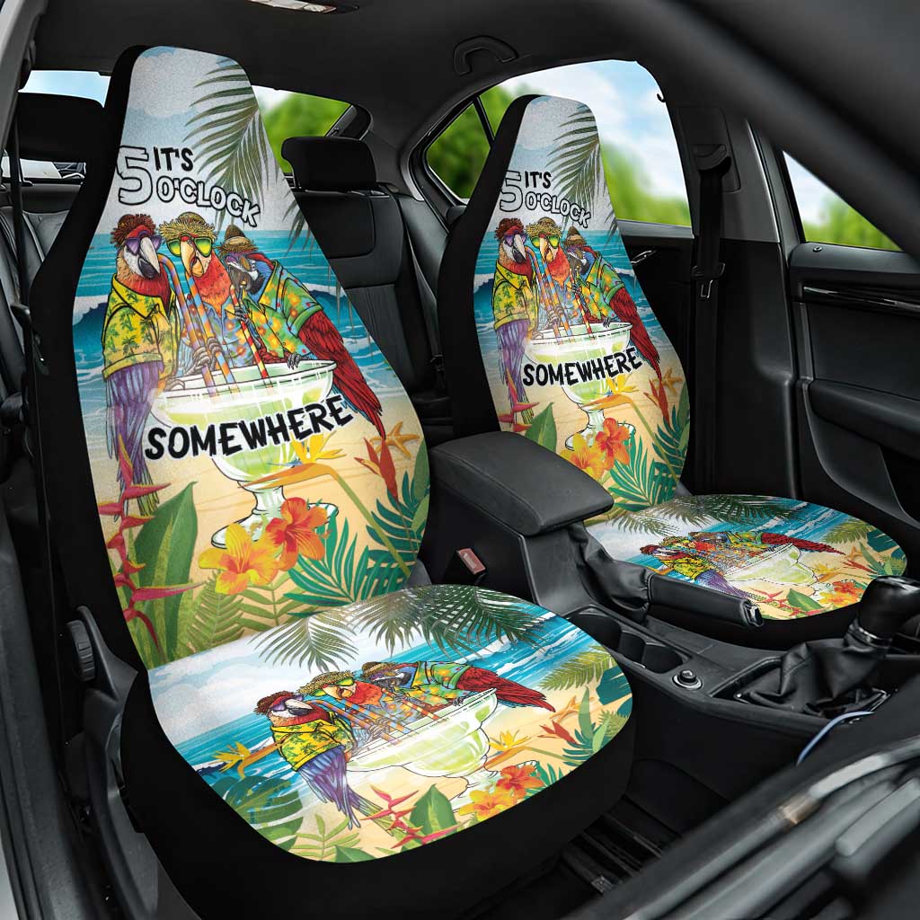 It's 5 o'clock Somewhere Car Seat Cover Beach Party - Polynesian Pride