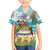 It's 5 o'clock Somewhere Family Matching Long Sleeve Bodycon Dress and Hawaiian Shirt Beach Party - Polynesian Pride