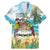 It's 5 o'clock Somewhere Family Matching Mermaid Dress and Hawaiian Shirt Beach Party - Polynesian Pride