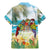 It's 5 o'clock Somewhere Family Matching Mermaid Dress and Hawaiian Shirt Beach Party - Polynesian Pride