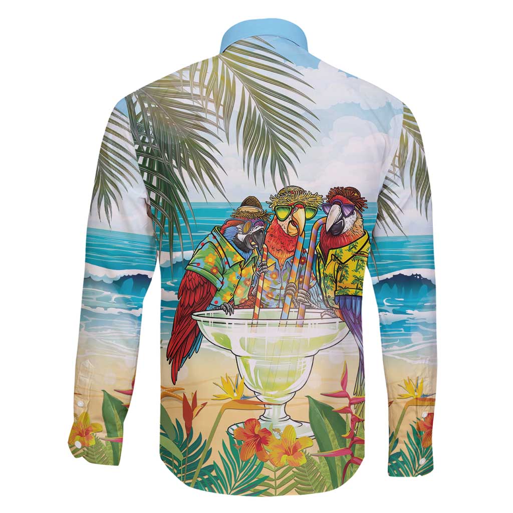 It's 5 o'clock Somewhere Family Matching Off Shoulder Maxi Dress and Hawaiian Shirt Beach Party - Polynesian Pride