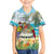 It's 5 o'clock Somewhere Family Matching Short Sleeve Bodycon Dress and Hawaiian Shirt Beach Party - Polynesian Pride