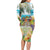 It's 5 o'clock Somewhere Long Sleeve Bodycon Dress Beach Party - Polynesian Pride