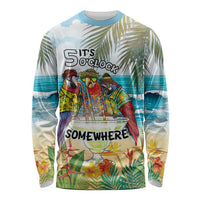 It's 5 o'clock Somewhere Long Sleeve Shirt Beach Party - Polynesian Pride