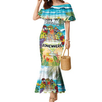 It's 5 o'clock Somewhere Mermaid Dress Beach Party - Polynesian Pride