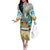 It's 5 o'clock Somewhere Off The Shoulder Long Sleeve Dress Beach Party - Polynesian Pride