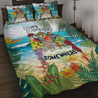 It's 5 o'clock Somewhere Quilt Bed Set Beach Party - Polynesian Pride