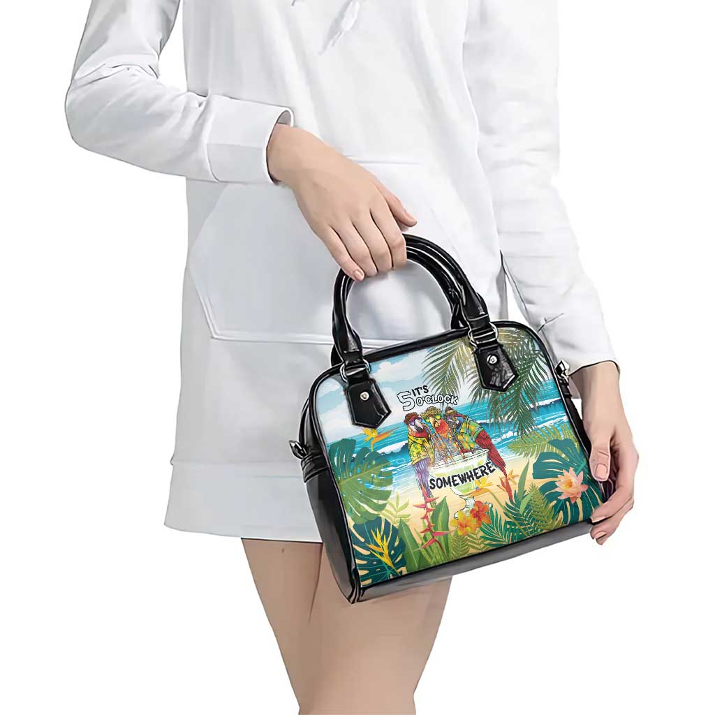 It's 5 o'clock Somewhere Shoulder Handbag Beach Party - Polynesian Pride