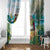 It's 5 o'clock Somewhere Window Curtain Beach Party - Polynesian Pride