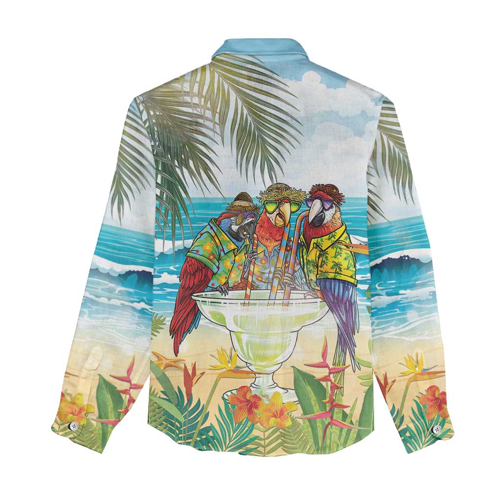 It's 5 o'clock Somewhere Women Casual Shirt Beach Party - Polynesian Pride