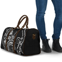 Aloha Hawaii Turtles Floral Travel Bag Obsidian Glaze