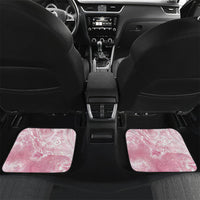Aloha Hawaii Turtles Floral Car Mats Pink Marbles Glaze