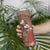 Tahiti Islands Polynesian Plumeria Skinny Tumbler Tahitian Vahine 'Ote'a - Beige