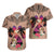 Polynesian Hawaiian Shirt Dog Lover With Beagle - Sunset At The Beach Brown Ver LT7 - Polynesian Pride