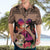 Polynesian Hawaiian Shirt Dog Lover With Beagle - Sunset At The Beach Brown Ver LT7 - Polynesian Pride