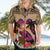 Polynesian Hawaiian Shirt Dog Lover With Border Collie - Sunset At The Beach LT7 - Polynesian Pride