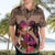 Polynesian Hawaiian Shirt Dog Lover With Border Collie - Sunset At The Beach Brown Ver LT7 - Polynesian Pride