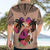 Polynesian Hawaiian Shirt Dog Lover With Border Collie - Sunset At The Beach Brown Ver LT7 - Polynesian Pride