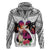 Polynesian Hoodie Dog Lover With German Shepherd - Sunset At The Beach White Ver LT7 White - Polynesian Pride