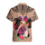 Polynesian Hawaiian Shirt Dog Lover With German Shepherd - Sunset At The Beach Brown Ver LT7 - Polynesian Pride