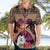 Polynesian Hawaiian Shirt Dog Lover With Samoyed - Sunset At The Beach Brown Ver LT7 - Polynesian Pride