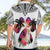 Polynesian Hawaiian Shirt Dog Lover With Shiba Inu - Sunset At The Beach White Ver LT7 - Polynesian Pride