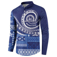 Queen Salote College 100th Anniversary Button Sweatshirt QSC Royal Girls - Polynesian Pride